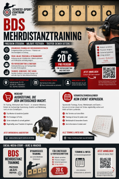 Preview: BDS Mehrdistanztraining für Einsteiger & Fortgeschrittene